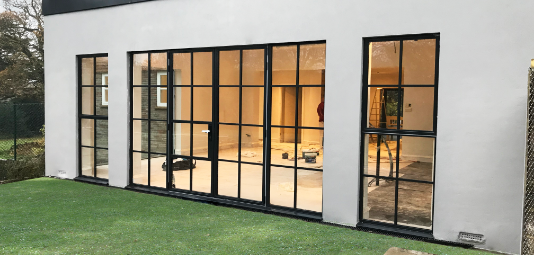 Steel replacement doors