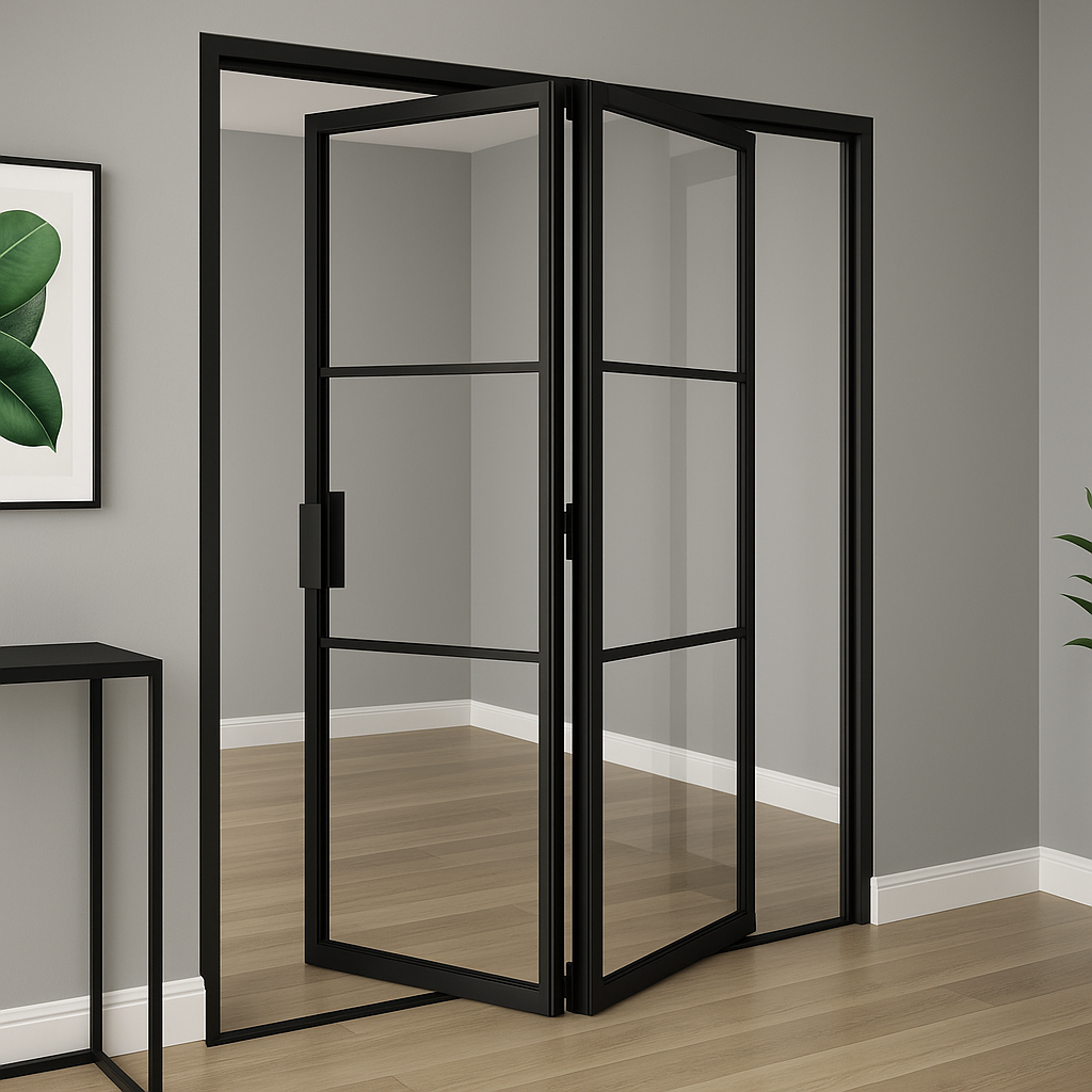 internal steel bifold door