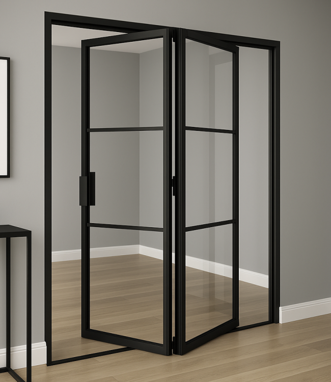 internal steel bifold door